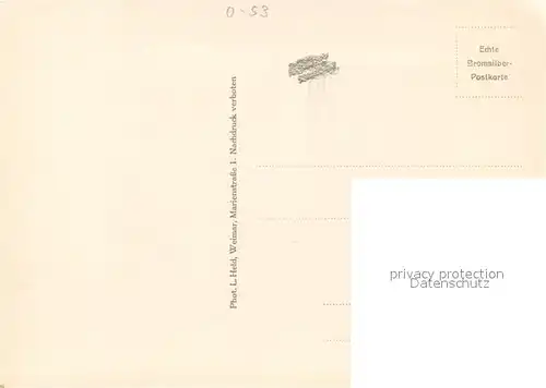 AK / Ansichtskarte Weimar_Thueringen Landesbibliothek Saalbau Bromsilber Weimar Thueringen