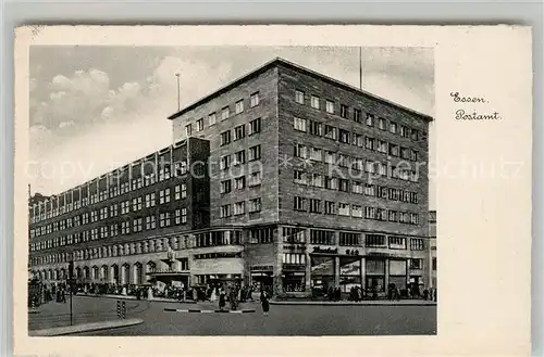 AK / Ansichtskarte Essen_Ruhr Postamt Bromsilber Imitation Essen_Ruhr