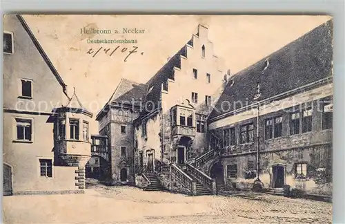 AK / Ansichtskarte Heilbronn_Neckar Deutschordenshaus Heilbronn Neckar