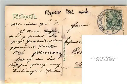 AK / Ansichtskarte Heilbronn_Neckar Deutschordenshaus Heilbronn Neckar