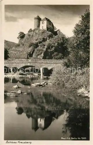 AK / Ansichtskarte Kreuzberg_Ahr Ahr Bruecke Schloss Kreuzberg Ahr