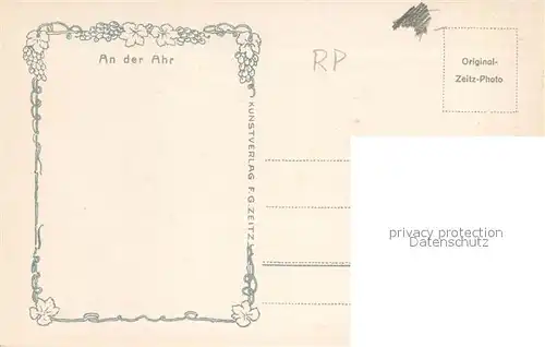 AK / Ansichtskarte Kreuzberg_Ahr Ahr Bruecke Schloss Kreuzberg Ahr