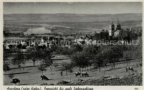 AK / Ansichtskarte Arenberg_Koblenz Fernsicht bis aufs Siebengebirge Arenberg_Koblenz