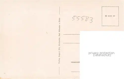 AK / Ansichtskarte Bad_Muenster_Stein_Ebernburg Fischerhaus 16. Jhdt. Rheingrafenstein Felsen Bad_Muenster