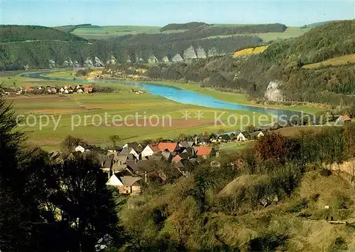 AK / Ansichtskarte Reileifzen Weserpartie  Reileifzen
