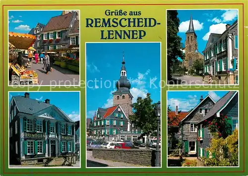 AK / Ansichtskarte Lennep Roetgen Museum Kirchen Markt Lennep