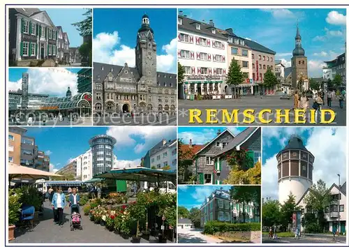 AK / Ansichtskarte Remscheid Markt Kirchen  Remscheid