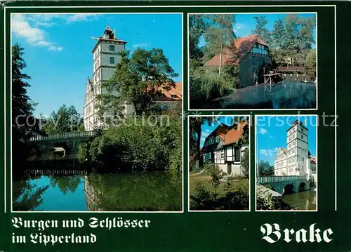 AK / Ansichtskarte Brake_Unterweser Wasserschloss bei Lemgo Brake Unterweser