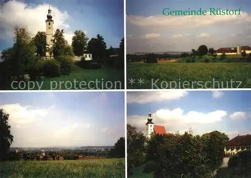 AK / Ansichtskarte Ruestorf Kirchenpartien Ruestorf