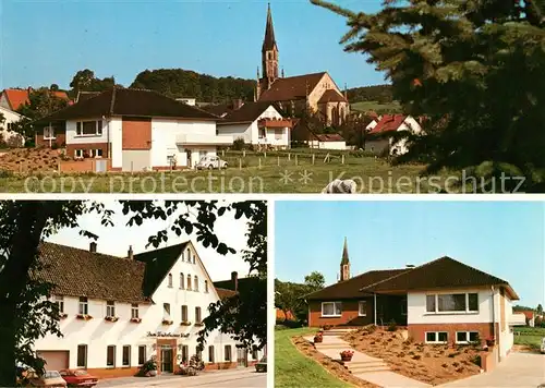 AK / Ansichtskarte Sandebeck Hotel Pension Zum Teutoburger Wald Sandebeck