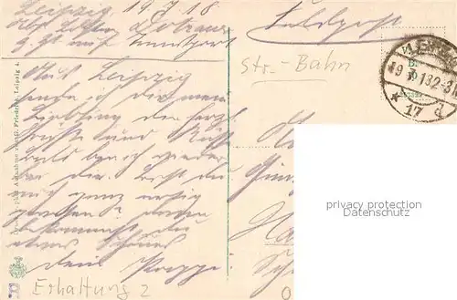 AK / Ansichtskarte Leipzig Hauptbahnhof Leipzig