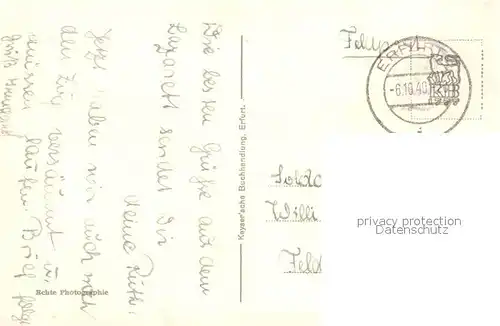 AK / Ansichtskarte Erfurt Sorgebrunnen Erfurt