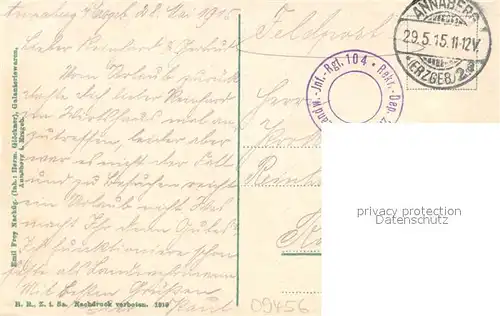 AK / Ansichtskarte Annaberg Buchholz_Erzgebirge Panorama Annaberg Buchholz