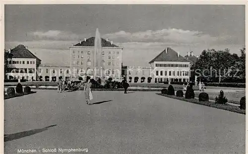 Muenchen Schloss Nymphenburg Muenchen