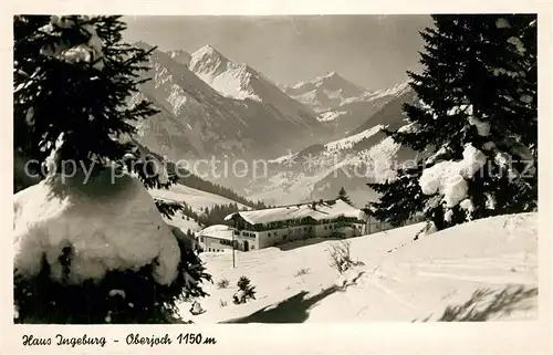 Hindelang Haus Ingeburg mit Oberjoch Hindelang