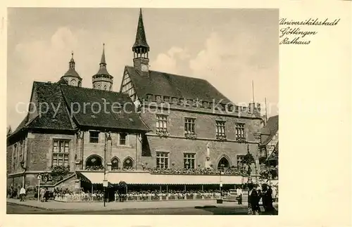 Goettingen_Niedersachsen Rathaus Goettingen Niedersachsen