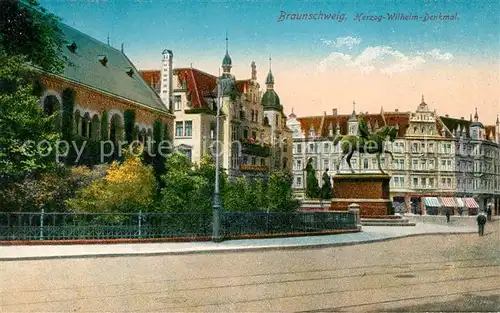 Braunschweig Herzog Wilhelm Denkmal Braunschweig