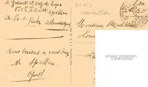 Krefeld Partie an der Josephskirche Krefeld