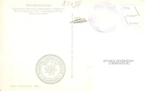 Wendelsteinhaus mit Gipfel und Kirchl Wendelsteinhaus