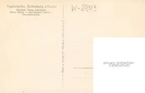 Rothenburg_Tauber Topplerkeller Gaststube Rothenburg Tauber