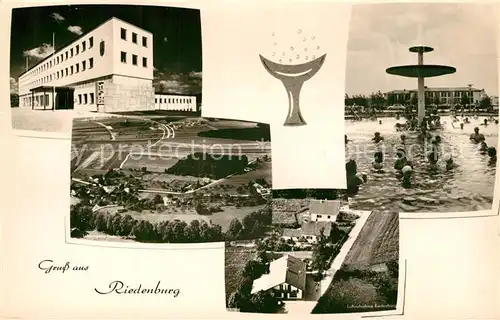 Riedenburg_Bad_Fuessing Hotel Fliegeraufnahme Schwimmbad Riedenburg_Bad_Fuessing