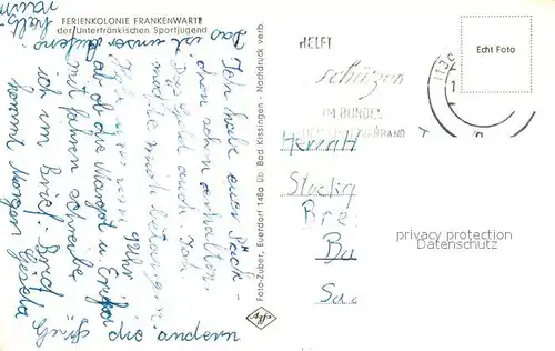 Bad_Kissingen Ferienkolonie Frankenwarte Bad_Kissingen