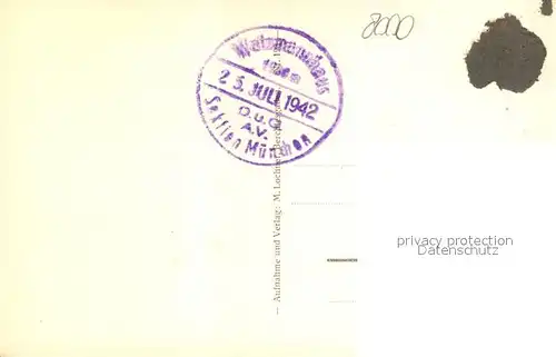 Watzmannhaus mit Hochkalter Watzmannhaus