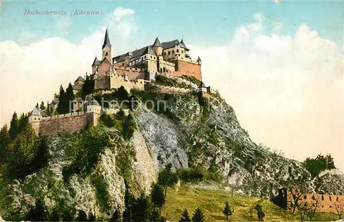 Hochosterwitz_Burg Schloss Hochosterwitz_Burg