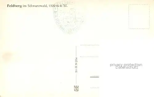 Feldberg_Schwarzwald Turm mit Gasthaus Feldberg Schwarzwald