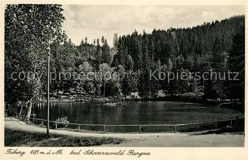 Triberg_Schwarzwald Bergsee Triberg Schwarzwald