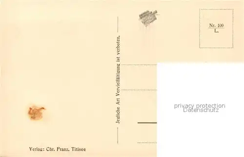 Titisee Panoramakarte Titisee