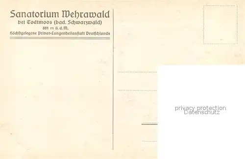 Todtmoos Sanatorium Wehrawald Musikzimmer Todtmoos