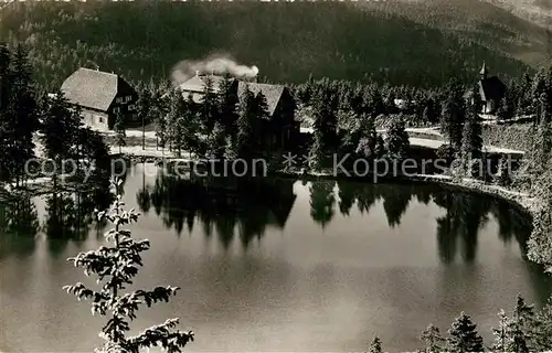 Mummelsee Fliegeraufnahme Mummelsee