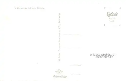 Ulm_Donau Fliegeraufnahme mit Ulmer Muenster Ulm_Donau