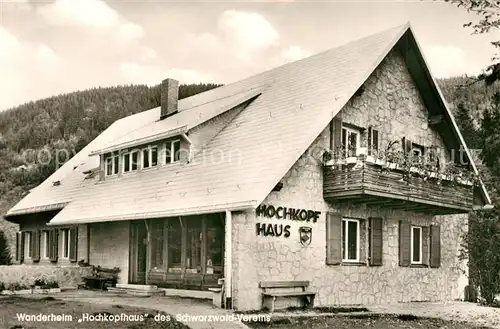 Todtmoos Wanderheim Hochkopf Haus Todtmoos