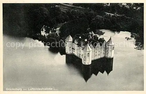 Gluecksburg_Ostseebad Schloss Fliegeraufnahme Gluecksburg_Ostseebad