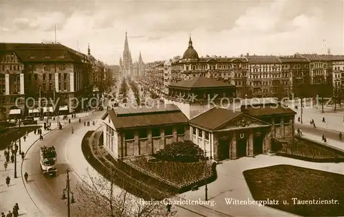 Charlottenburg Wittenbergplatz und Tauentzienstrasse Charlottenburg