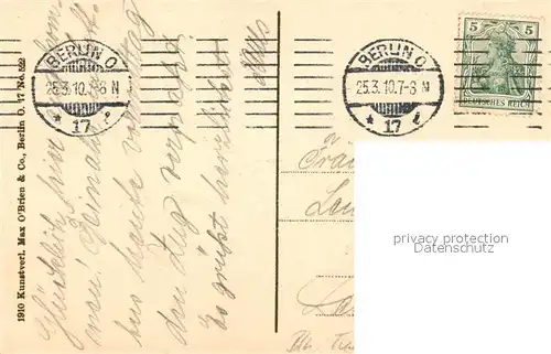 Berlin Rosengarten mit Statute Kaiserin Auguste Viktoria im Tiergarten Berlin