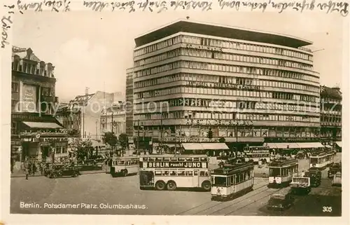 Berlin Potsdamer Platz Columbushaus Berlin