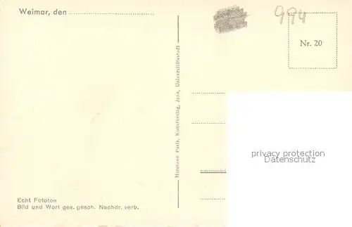 Weimar_Thueringen Goethe und Schiller Denkmal Weimar Thueringen