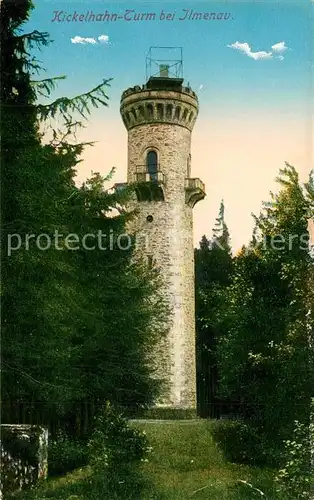 Ilmenau_Thueringen Kickelhahn Turm Ilmenau Thueringen