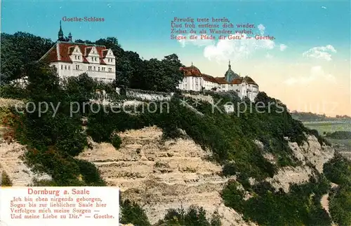 Dornburg_Saale Goethe Schloss Dornburg_Saale