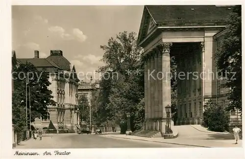 Meiningen_Thueringen Am Theater Meiningen Thueringen