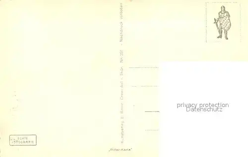 Ohrdruf Westeingang zum Schloss Ehrenstein Ohrdruf