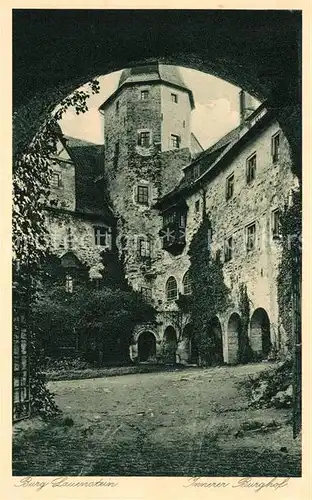 Lauenstein_Oberfranken Burg Lauenstein Innerer Burghof Lauenstein_Oberfranken
