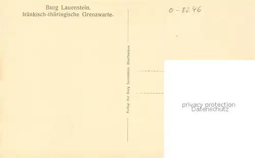 Lauenstein_Oberfranken Burg Lauenstein Innerer Burghof Lauenstein_Oberfranken