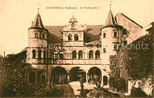 Konstanz_Bodensee Im Rathaushof Konstanz_Bodensee