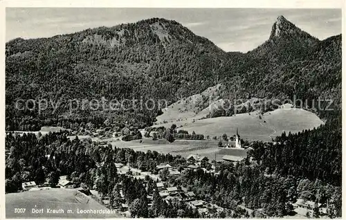 Dorf_Kreuth mit Leonhardstein Dorf Kreuth