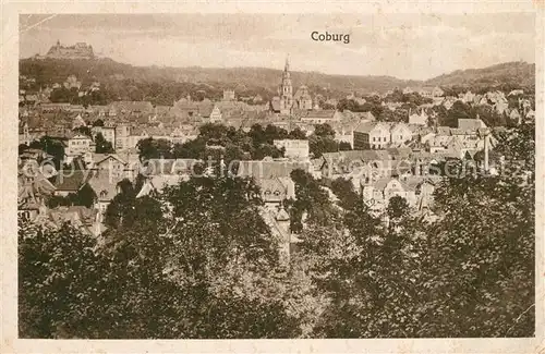 Coburg Stadtblick Coburg