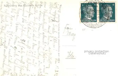 Ruhpolding mit Hochfelln Ruhpolding